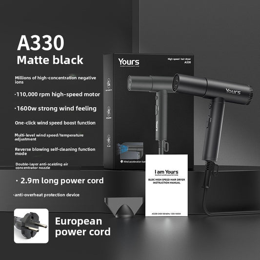 High-Speed Hair Dryer with Negative Ion Technology