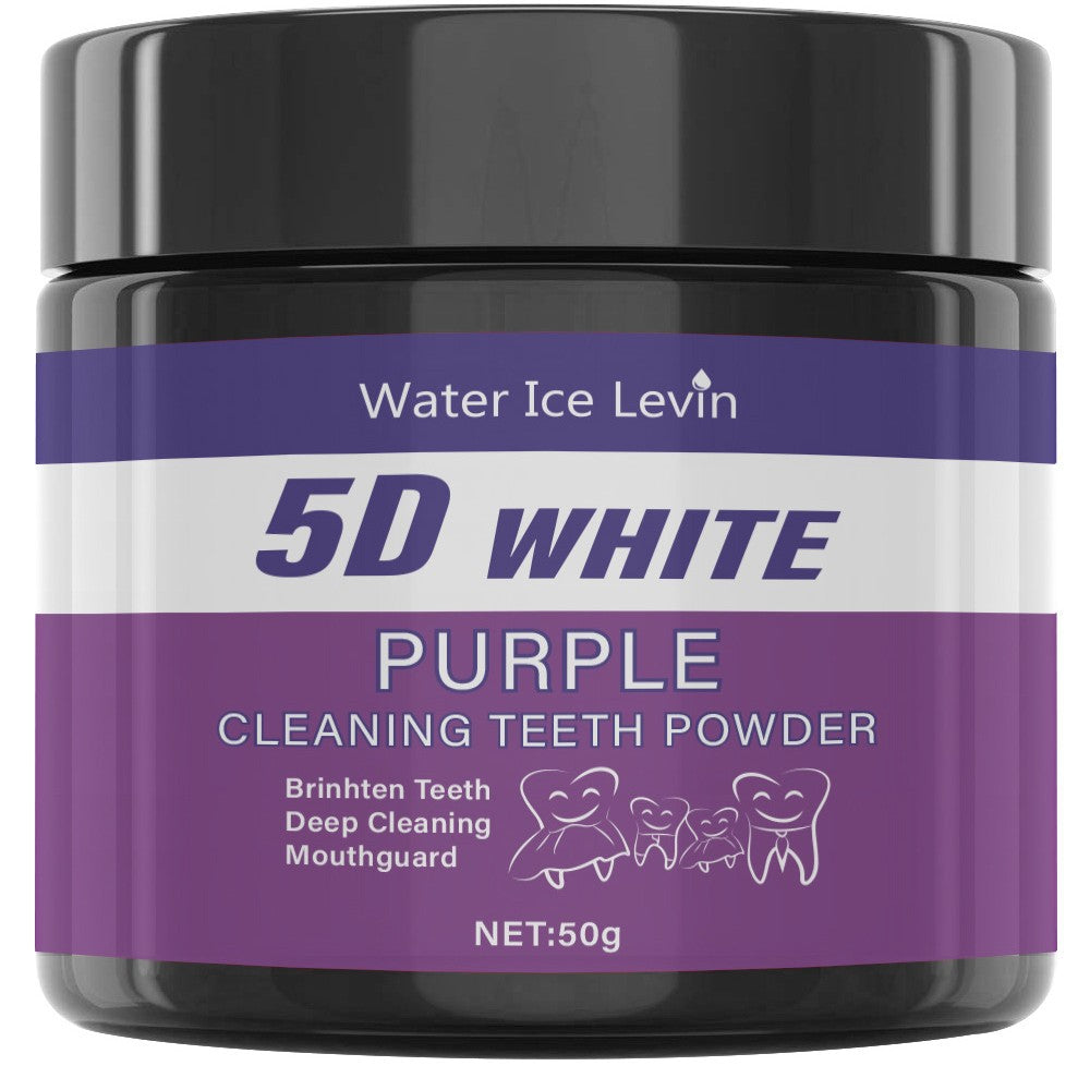 Water Ice Levin Purple Tooth Powder Fresh Breath Paste