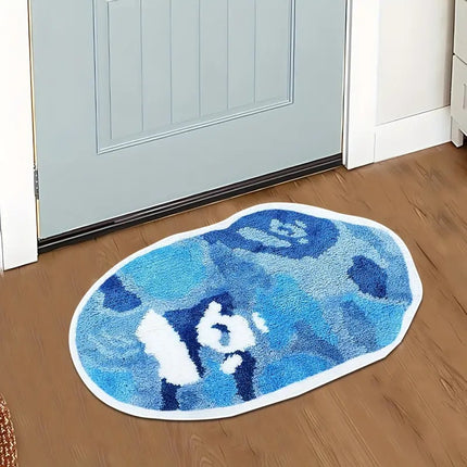 Bathroom Absorbent Non-Slip Floor Mat – Soft Quick-Dry Rug