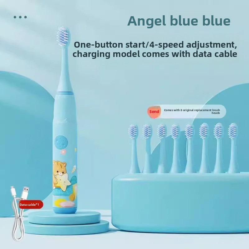 Children's Electric Toothbrush Soft Bristles Sensitive Gums