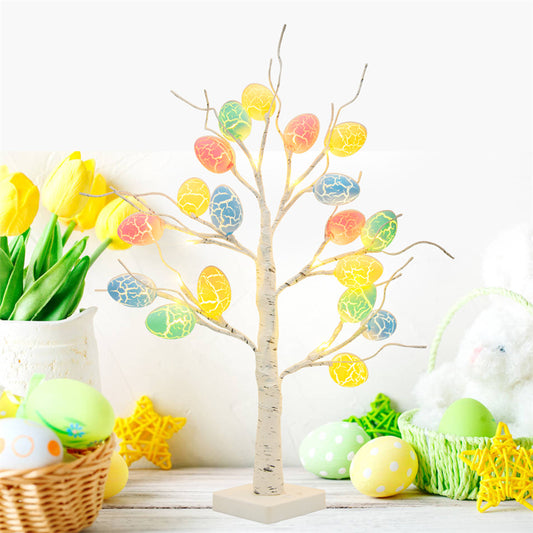 Easter Decoration 60cm Birch Tree LED Light for Spring Party
