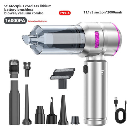 Cordless Car Vacuum Cleaner with Blowing Function Portable