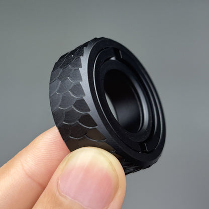 Magnetic Fidget Spinner Ring for Stress Relief and Fun Play