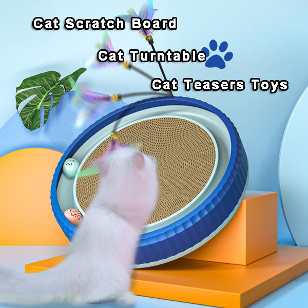 Round Cat Scratching Board – Wear-resistant & Anti-scratch
