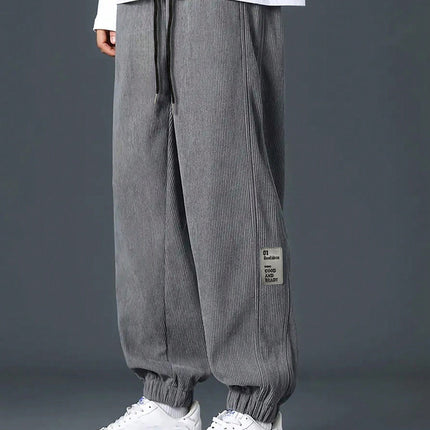Casual Corduroy Work Pants for Sports and Everyday Comfort