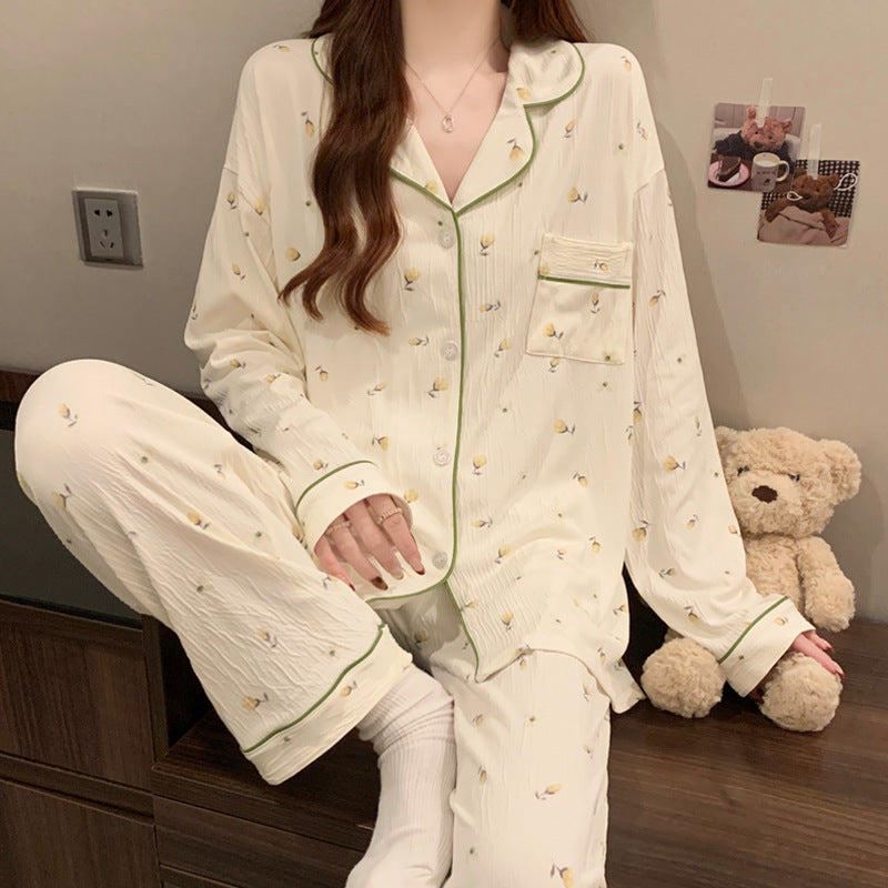 Buy High-Value Korean-Style Wrinkled Fabric Women’s Suit Set