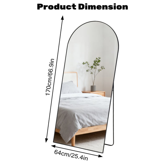 Full Length Floor Mirror – Stylish Full-Body Rectangle Mirror