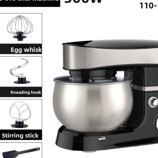 Multi-functional 3L Stand Food Mixer with Dough Hook