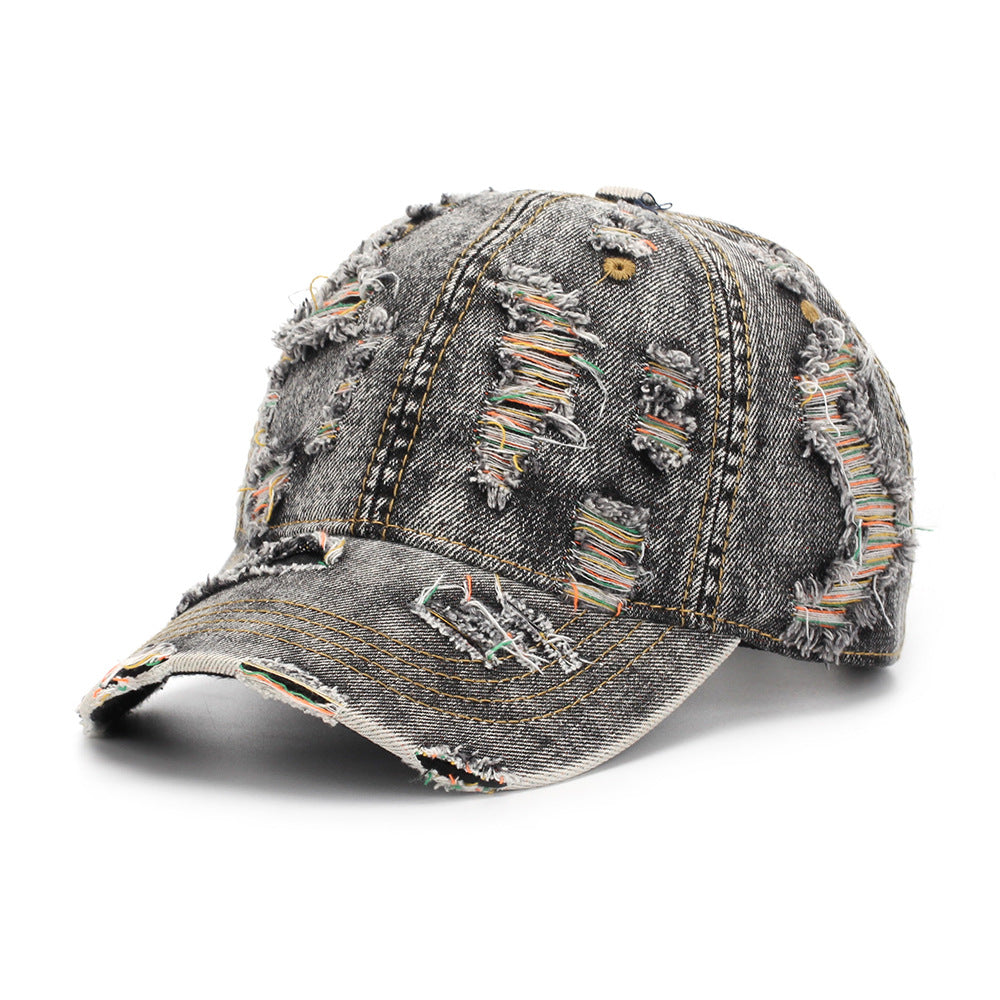 Buy Ripped-Line Letter Sun Hat for Men & Women – Casual Wear
