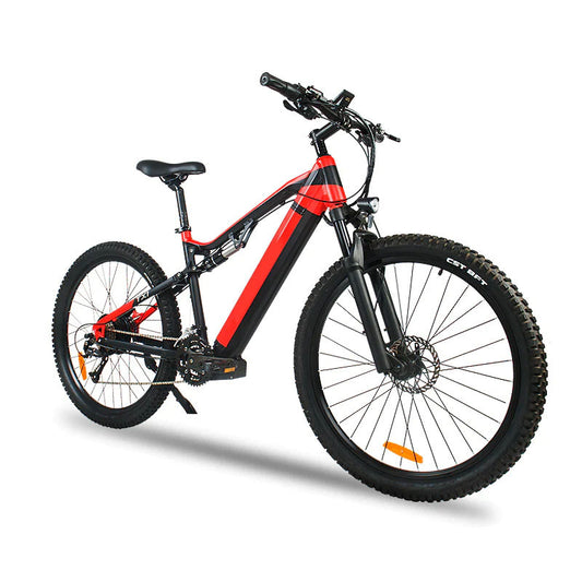 Buy Red 500W Electric Ebike 27.5 Inch Mountain Bike 48V Bafang