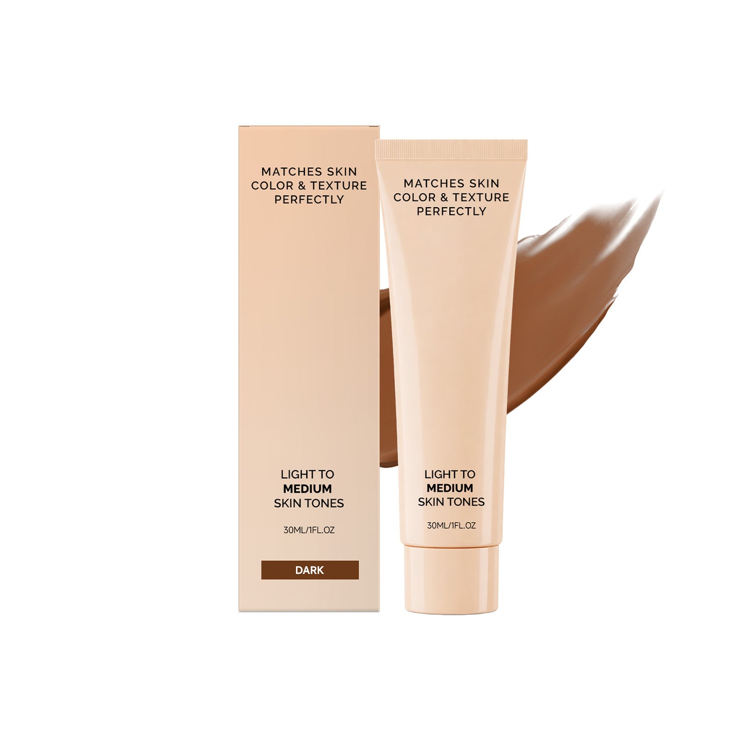 Dark Skin Tone Concealer Foundation Liquid Full Coverage