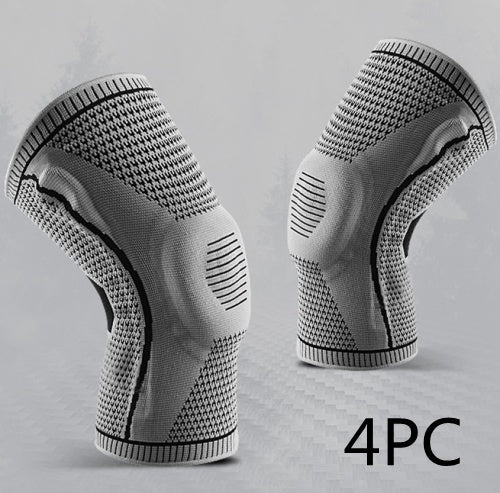 Knee Pads for Sport Silicone Spring Patella Protector Knee
