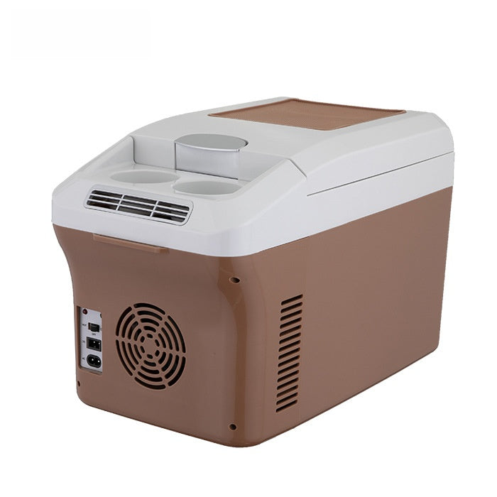 Car Refrigerator with Portable Cooling and Storage Space