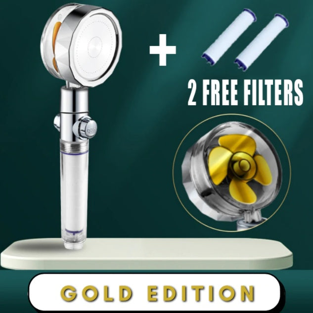 Buy Shower Head Water Saving – 360° Rotating ABS Rain Nozzle