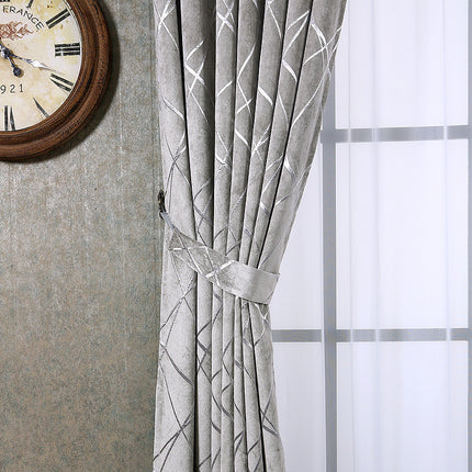Buy Light Luxury Chenille Blackout Curtains for Stylish Living