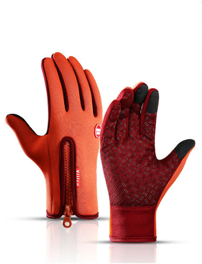 Buy Winter Touch Screen Motorcycle Gloves – Waterproof Fleece