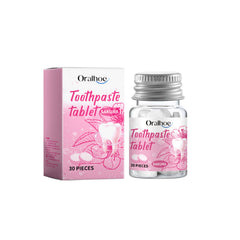 Solid sweet sakura teethcleaning tablets
