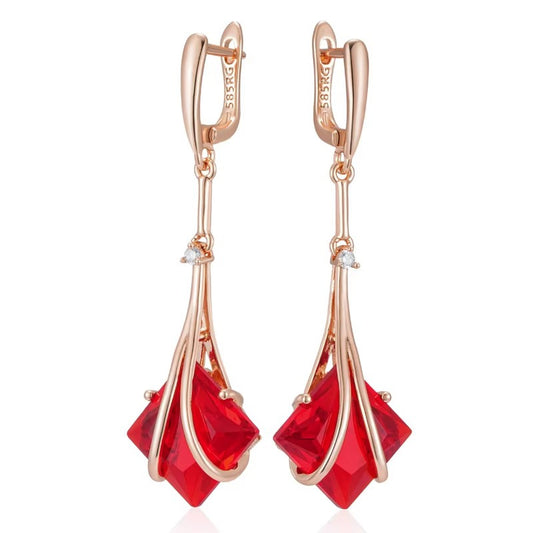 French Hollow Heart Earrings for Women Chic Stylish Jewelry