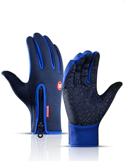 Buy Winter Touch Screen Motorcycle Gloves – Waterproof Fleece