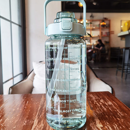 Large Plastic Cup Portable Water Bottle for Daily Hydration