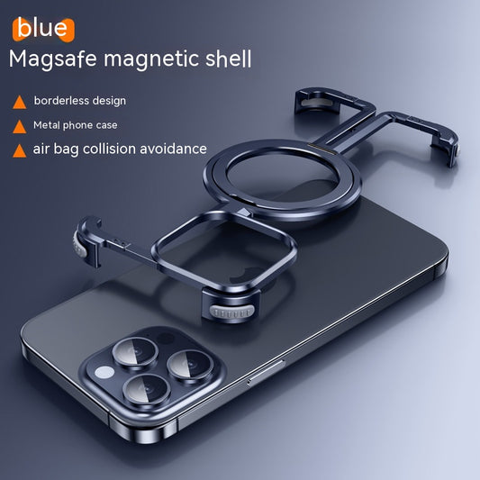 Buy Metal Airbag Anti-Fall Shockproof Phone Case Cover Online