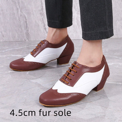 Soft-Soled Dance Shoes for Latin & Square Dancing Adults