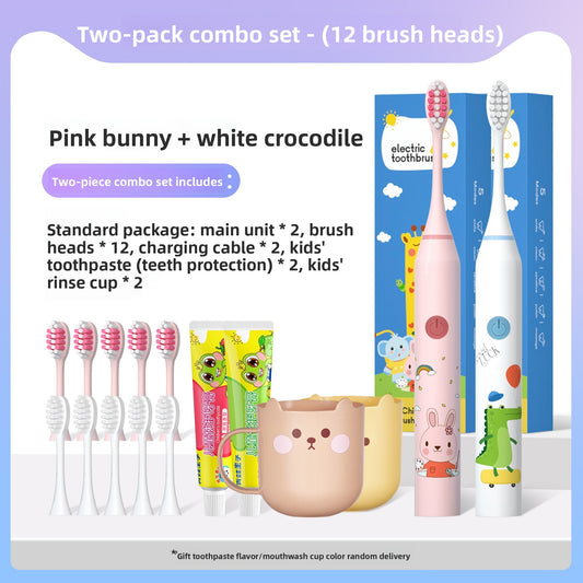Children's Electric Toothbrush Soft Bristles Sensitive Gums