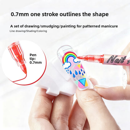 0.7mm Acrylic Nail Art Marker