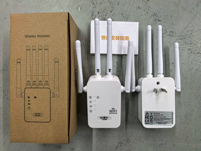 WiFi Signal Booster Extender for Stronger Home Coverage Fit