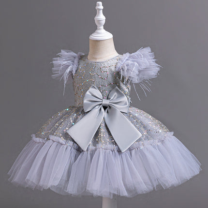 Flower Children's Clothing – Tulle Skirt Wedding Dress Summer