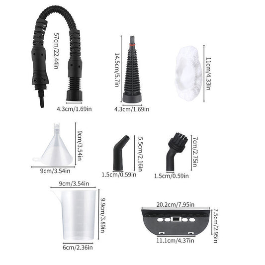Handheld Steam Cleaner for Kitchen Bathroom Surface Care
