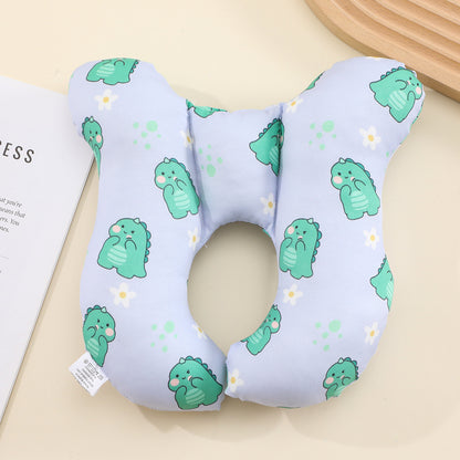 Cartoon Children U-Shaped Travel Pillow Cute Neck Support