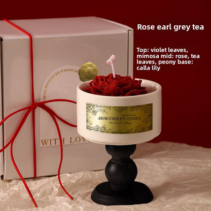 Floral Aromatherapy Candles for Relaxing Home Fragrance