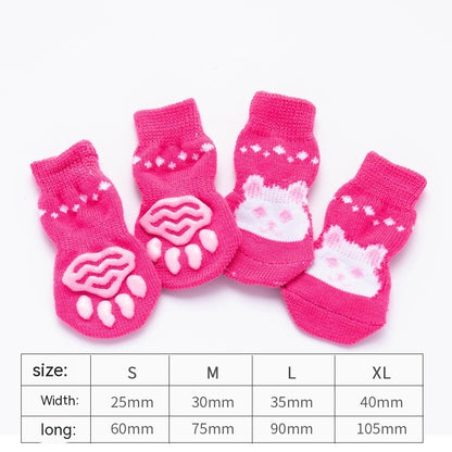 Dog Socks Booties & Cat Shoes – Skid-proof and Anti-scratch