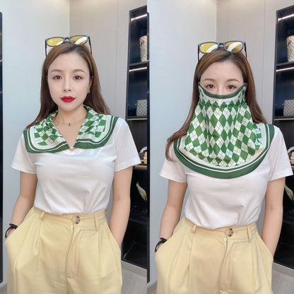 Buy Female Printed Breathable Eye Corner Protection Summer Mask