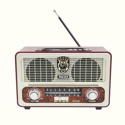 Export Desktop Retro Radio Full Bluetooth Portable Speaker