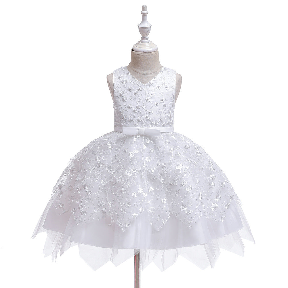 Baby Girls’ Dresses for Kindergarten Middle & Small Children
