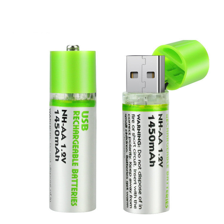 USB 1.5V Rechargeable Battery – Eco-Friendly Power Solution