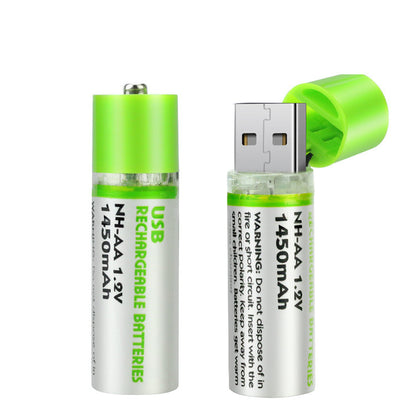 USB 1.5V Rechargeable Battery – Eco-Friendly Power Solution