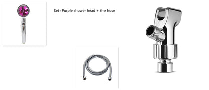 Buy Shower Head Water Saving – 360° Rotating ABS Rain Nozzle