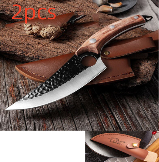 Boning Butcher Knife for Slaughter Meat Cutting Skinning Tool