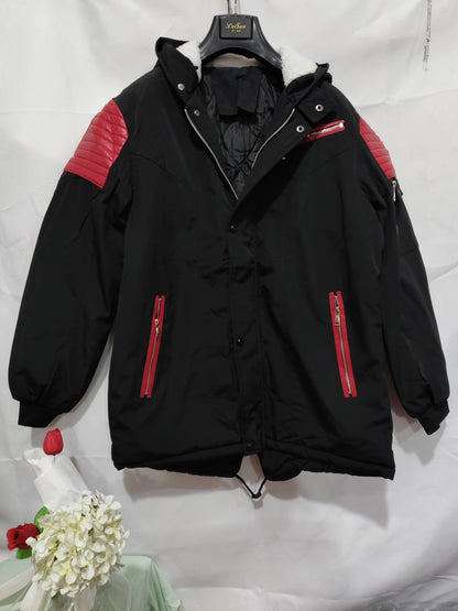 Winter Jacket Men Casual Long Hooded Parkas Warmth & Style