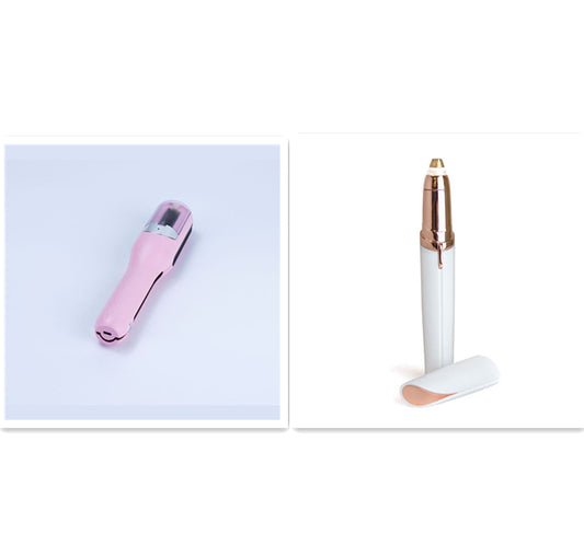 Buy Electric Eyebrow Remover with LED Light for Painless Grooming