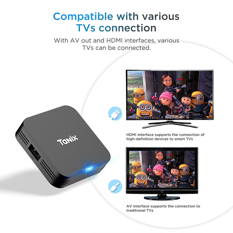 TX1 H313 HD Set-top Box Network Player for Home Entertainment