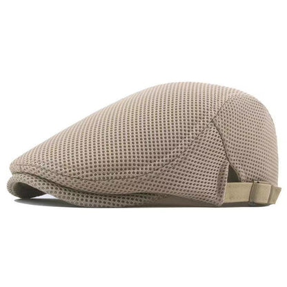 Buy Korean Style Beret Hat – Solid Color Trendy Sun Cap for Men