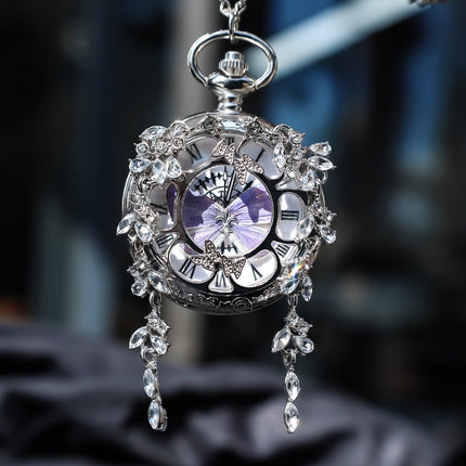 Buy Ya Gray Butterfly Creative Retro Pendant Pocket Watch