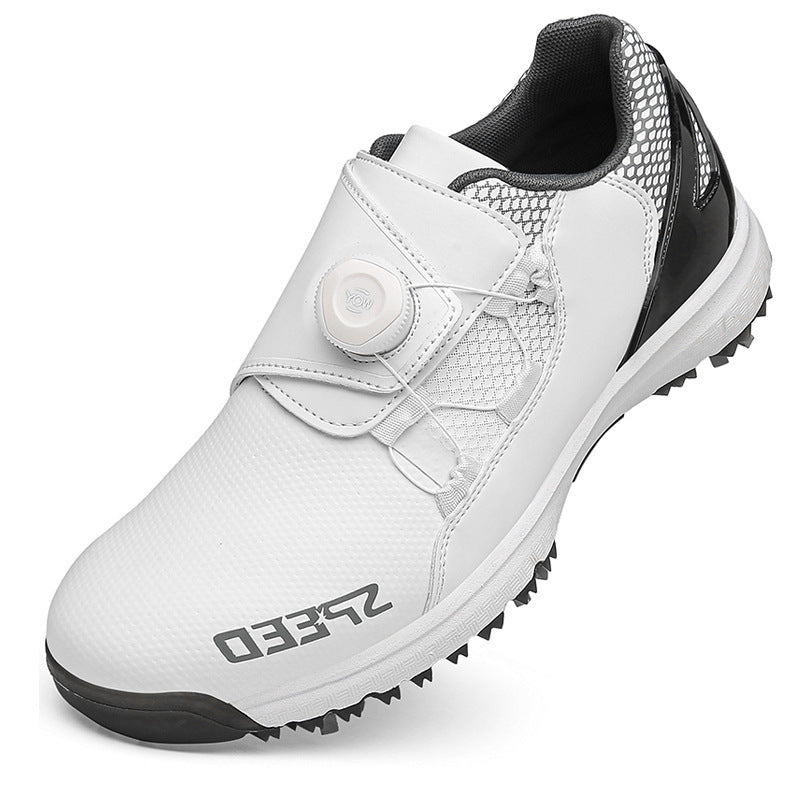 Breathable Automatic Lacing Golf Shoes Lightweight Style