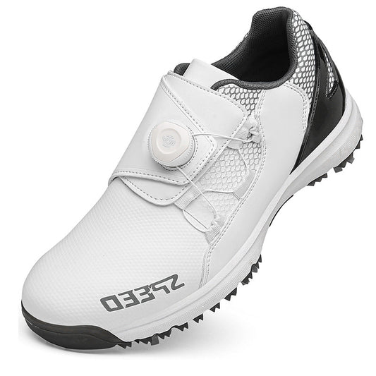 Breathable Automatic Lacing Golf Shoes Lightweight Style