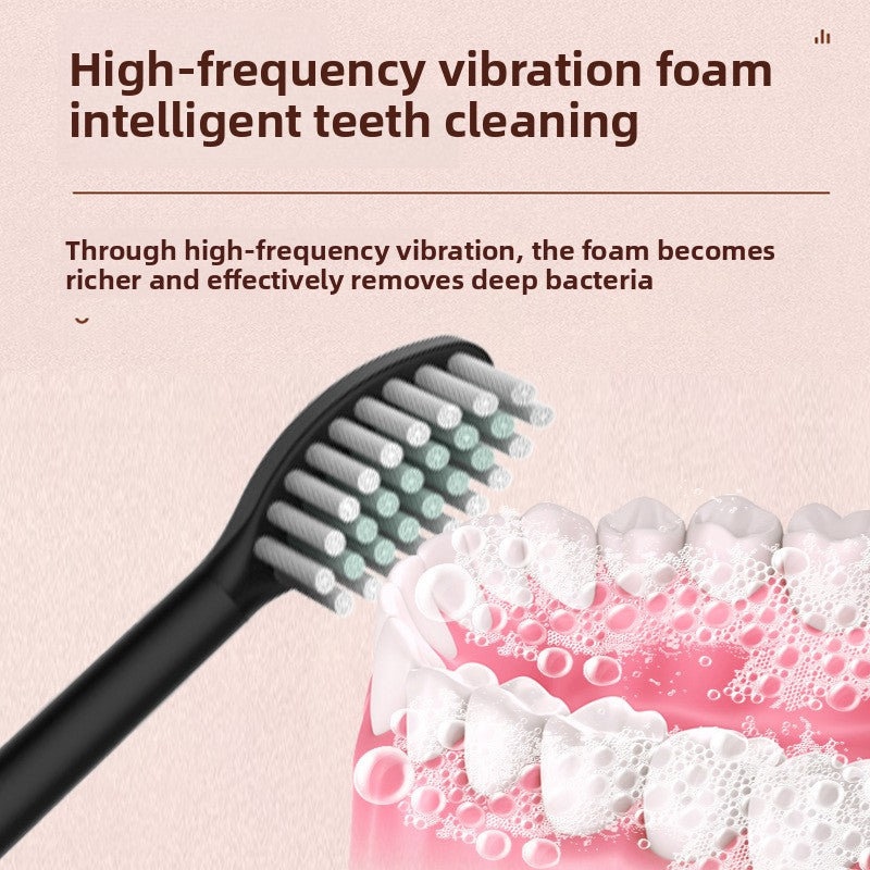 USB Rechargeable Sonic Electric Toothbrush for Deep Clean