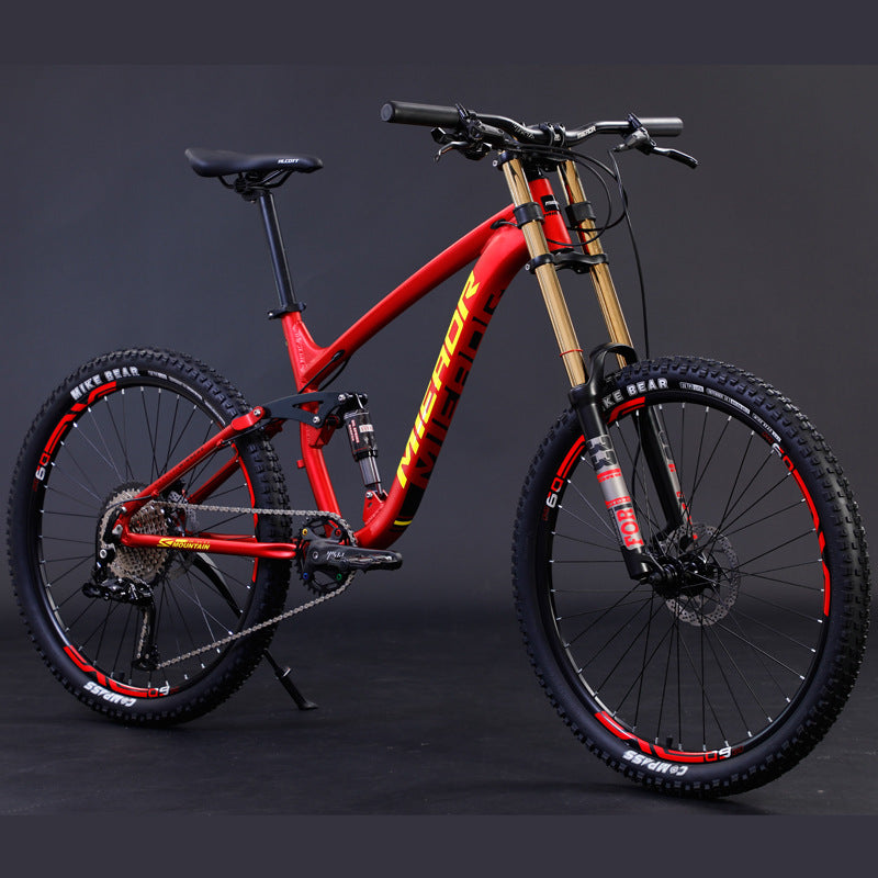 Buy Aluminum Alloy Soft Tail Mountain Bike with Oil Brake Damping